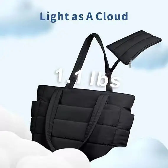 Large Capacity Organiser Tote Bag for Women – Multi-Pocket Travel, Makeup & Daily Carry Bag