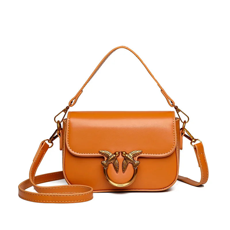 Retro Crossbody Shoulder Bag – High-Texture Designer Style