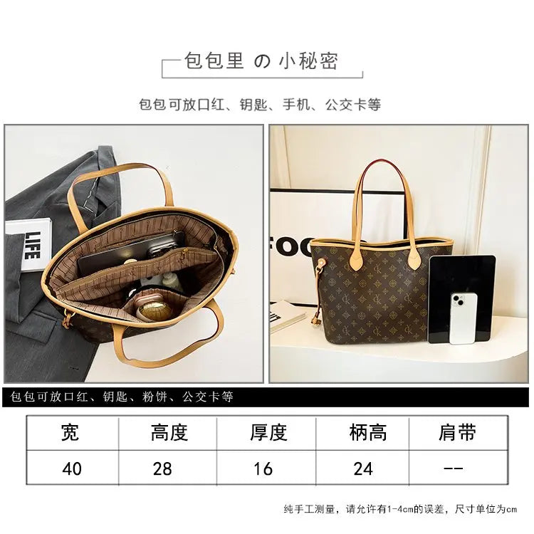 Large Versatile Tote Handbag for Women – Practical Shoulder Bag for Daily Use