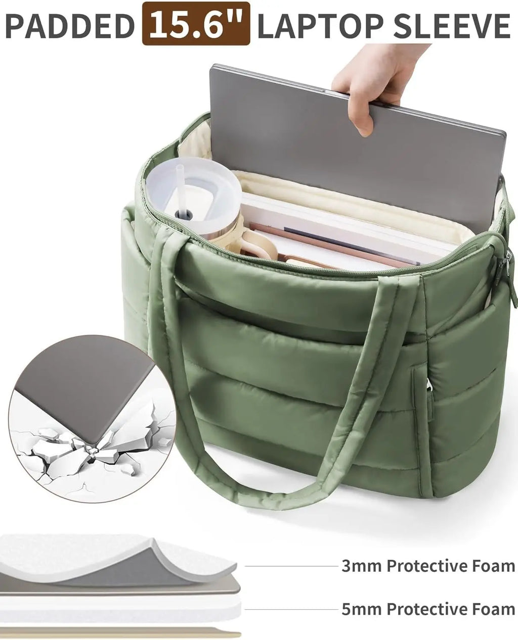 Large Capacity Organiser Tote Bag for Women – Multi-Pocket Travel, Makeup & Daily Carry Bag