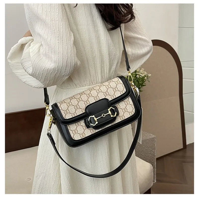 Retro Underarm Shoulder Bag – Structured Everyday Handbag