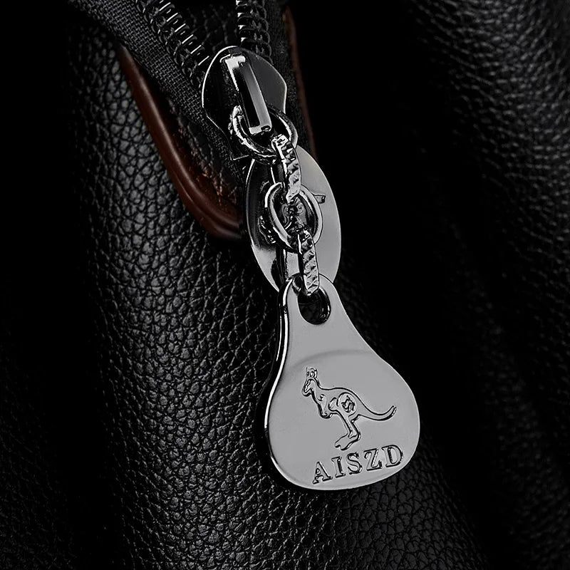 Elegant Women's Handbag with Unique Handle – Spacious Tote with Adjustable Shoulder Strap