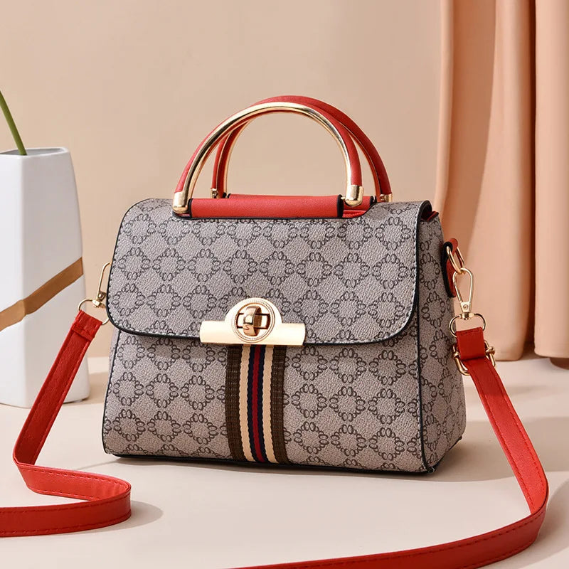 Structured Top-Handle Crossbody Bag – Classic Everyday Handbag