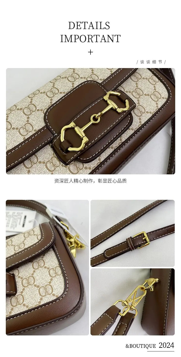 Retro Underarm Shoulder Bag – Structured Everyday Handbag