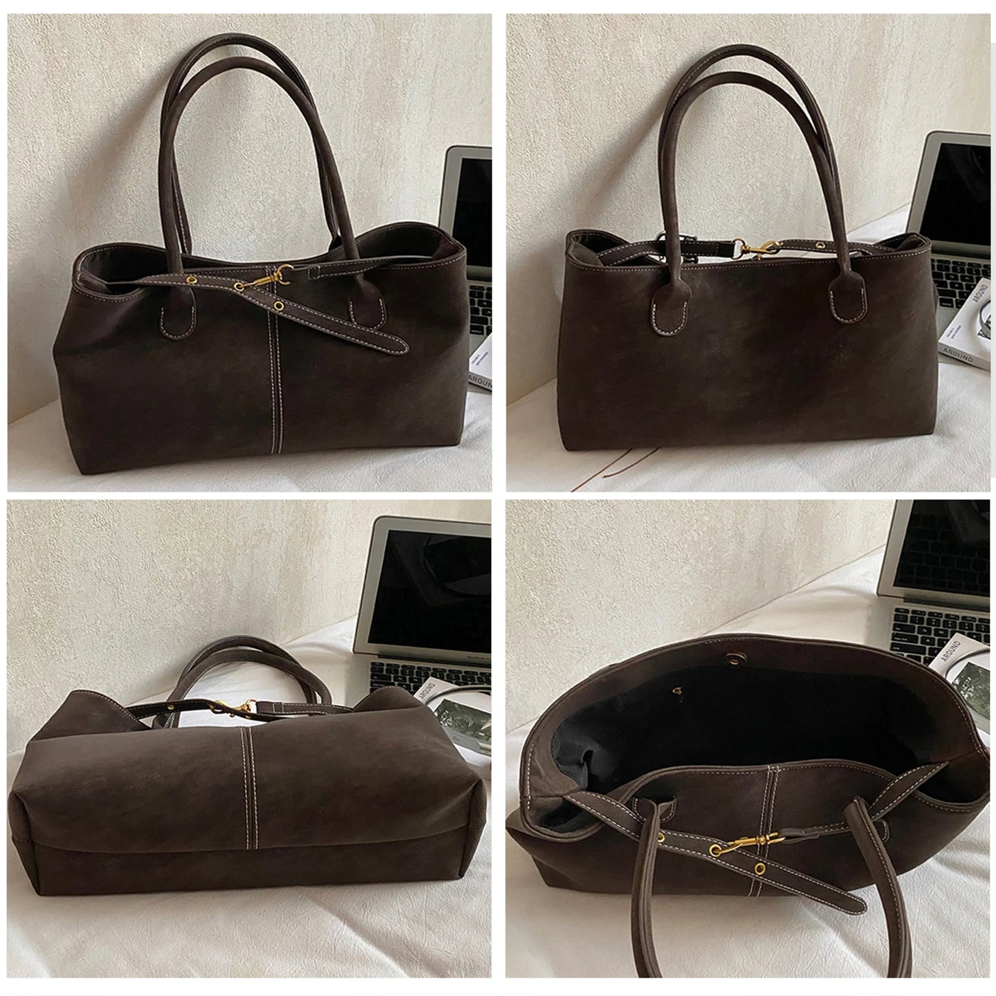 Large-Capacity Women’s Tote Bag – Lightweight Luxury Shoulder Bag for Work & Everyday Use