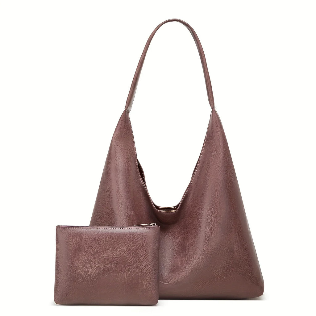 Slouchy Soft Tote Bag – Minimal Everyday Shoulder Bag
