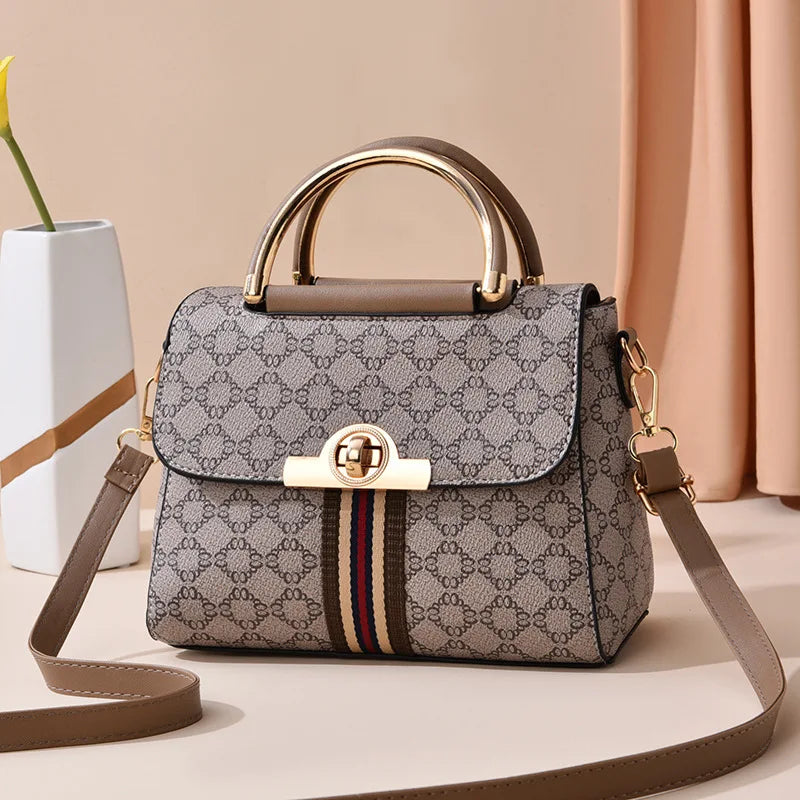 Structured Top-Handle Crossbody Bag – Classic Everyday Handbag