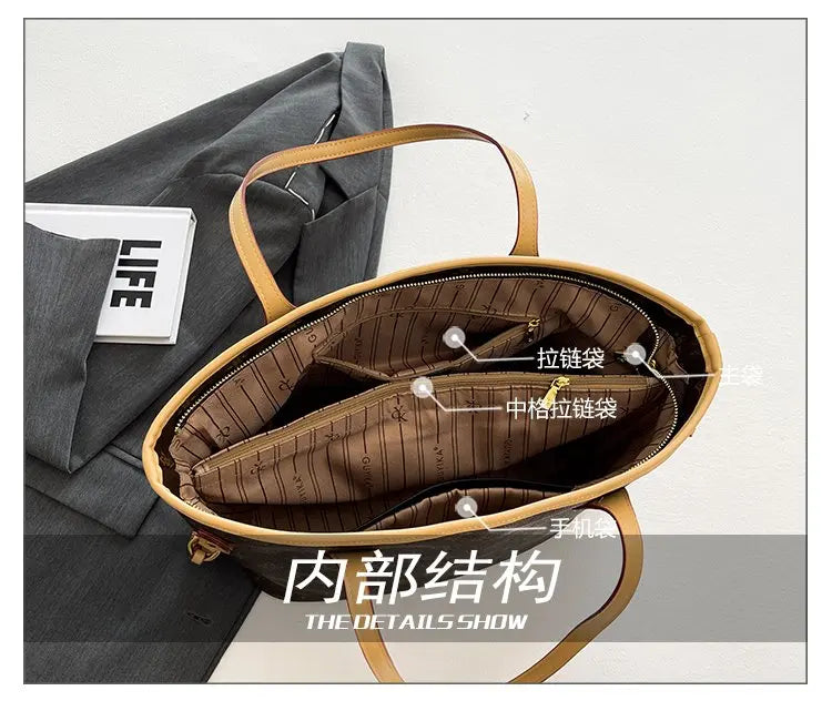Large Versatile Tote Handbag for Women – Practical Shoulder Bag for Daily Use