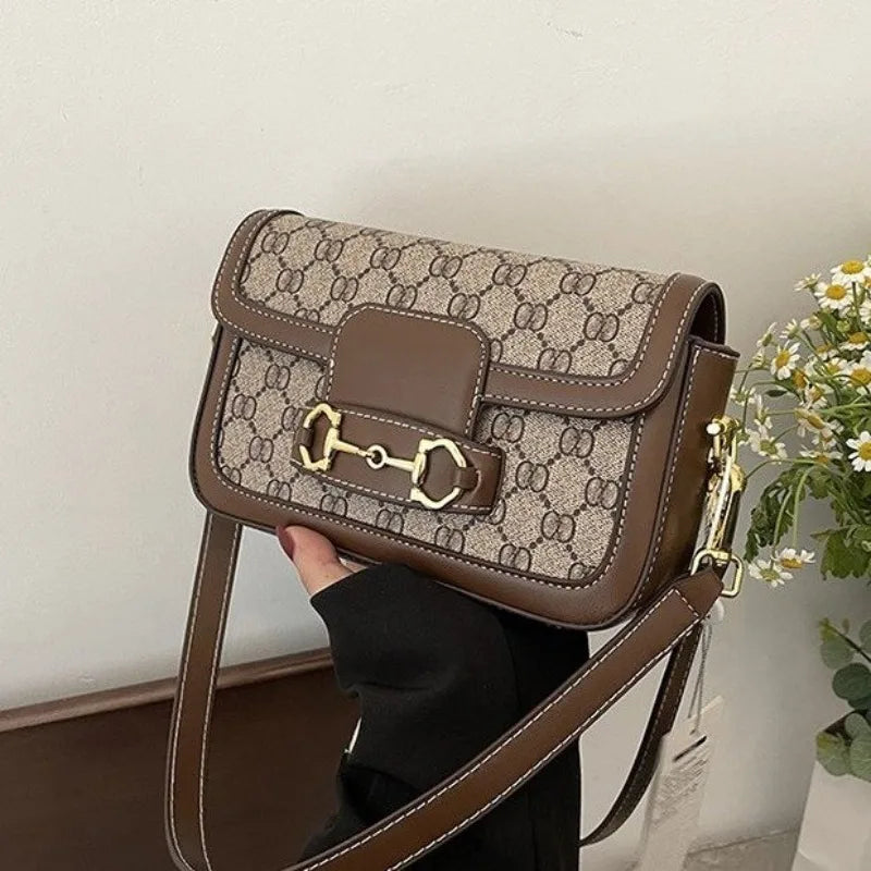 Retro Underarm Shoulder Bag – Structured Everyday Handbag