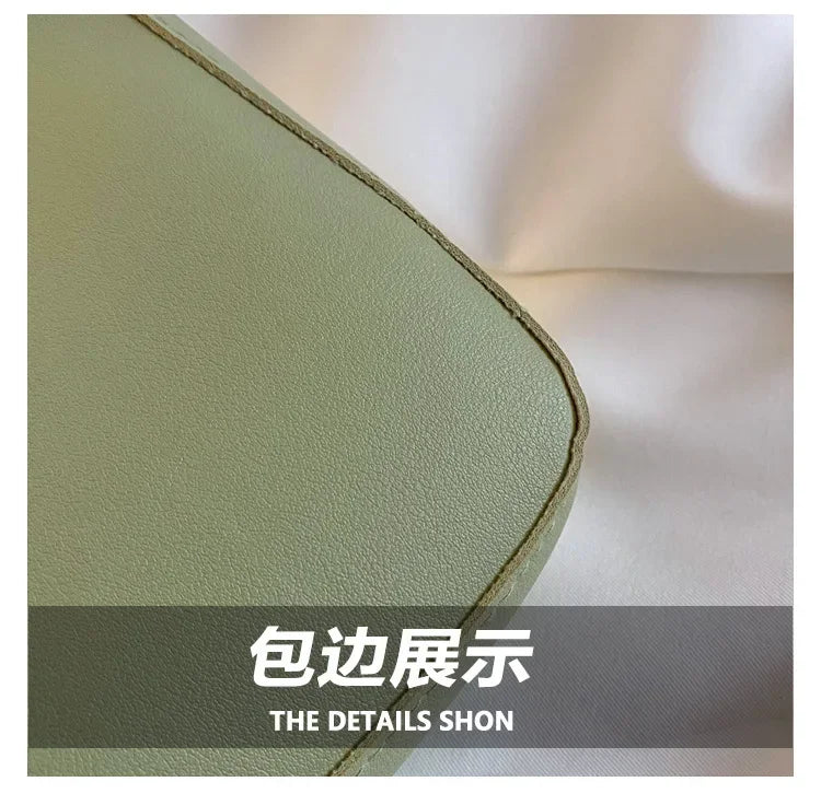 Women’s Minimal Shoulder Bag – Retro PU Leather Everyday Handbag