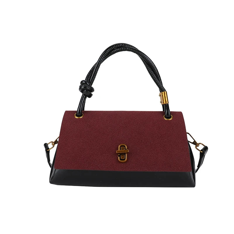 Classic Structured Shoulder Bag – Versatile Crossbody Handbag
