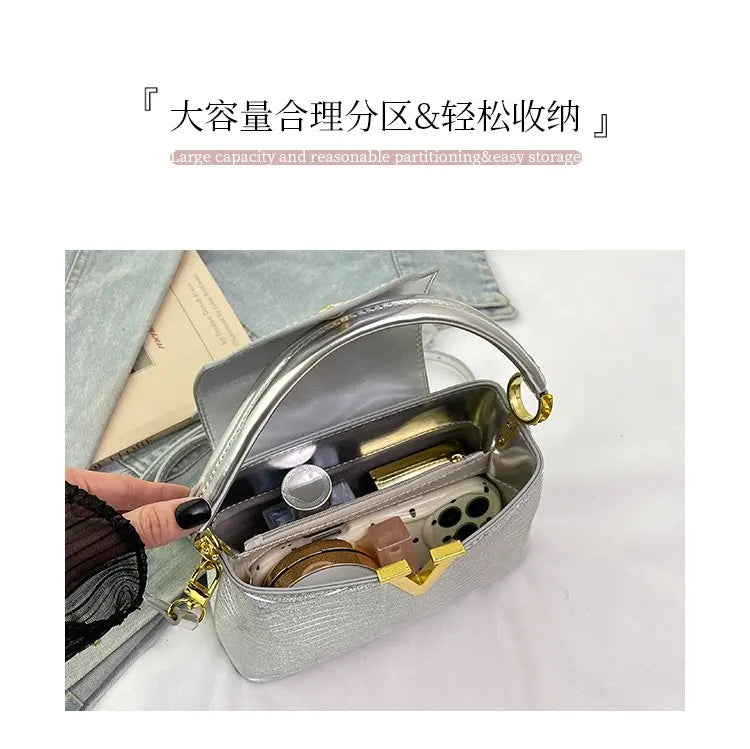 Elegant One-Shoulder Handbag – Sophisticated Travel & Everyday Bag