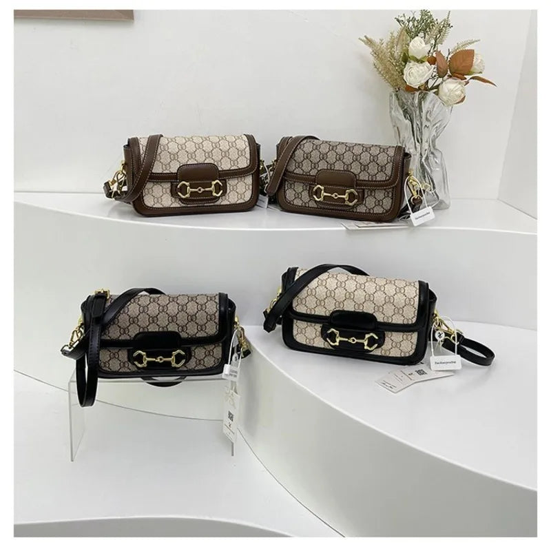 Retro Underarm Shoulder Bag – Structured Everyday Handbag