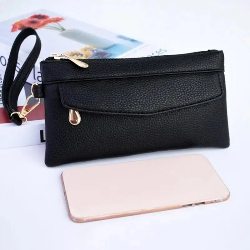 Long Zip Women’s Wallet (Multi-Card + Coin Pocket)