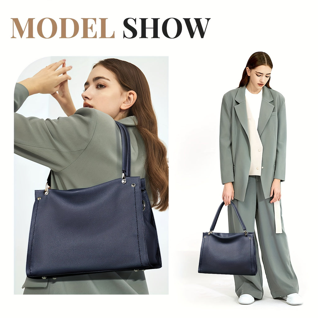 Genuine Leather Women’s Tote & Crossbody Bag