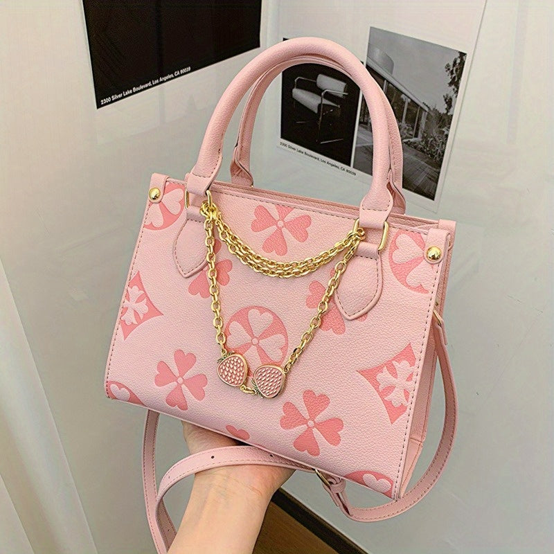 Vintage Floral Crossbody Bag